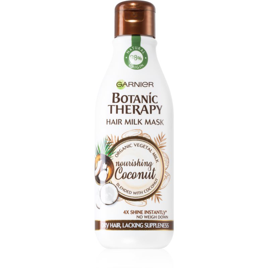 Garnier Botanic Therapy Hair Milk Mask Nourishing Coconut Mask for Hair For Dry And Brittle Hair 250 ml