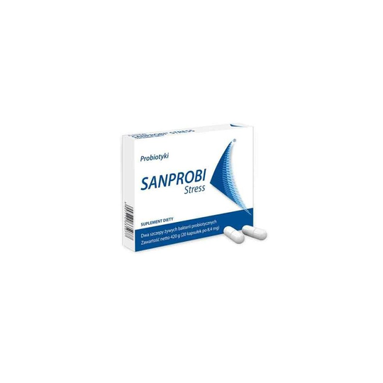 SANPROBI STRESS PROBIOTIC 20 CAPSULES