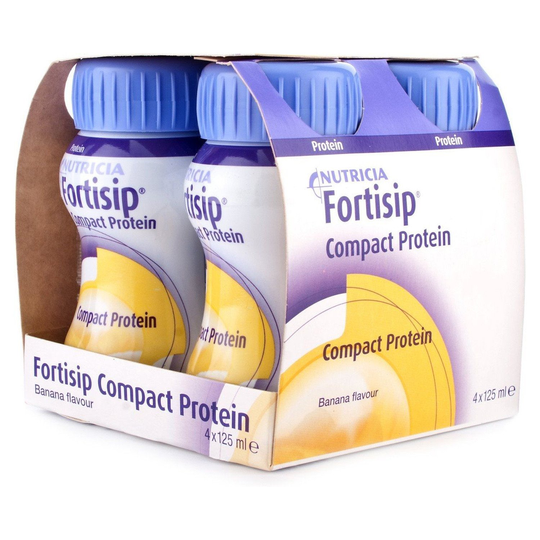 Nutricia Fortisip Compact Protein Banana 125Ml X 4