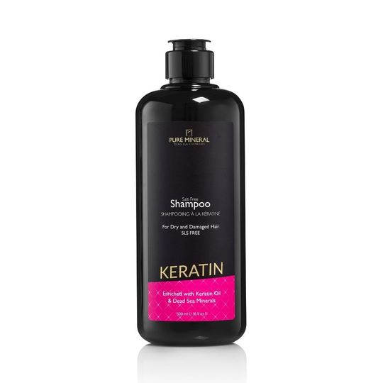 Pure Mineral Keratin Hair Shampoo 500Ml