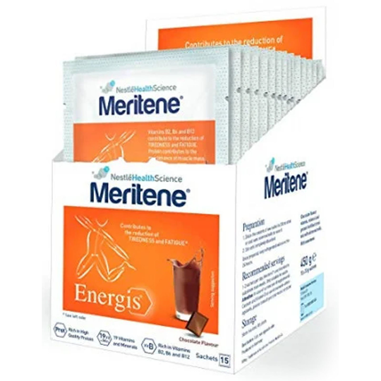 Meritene Energis Chocolate Shake 30G X 15