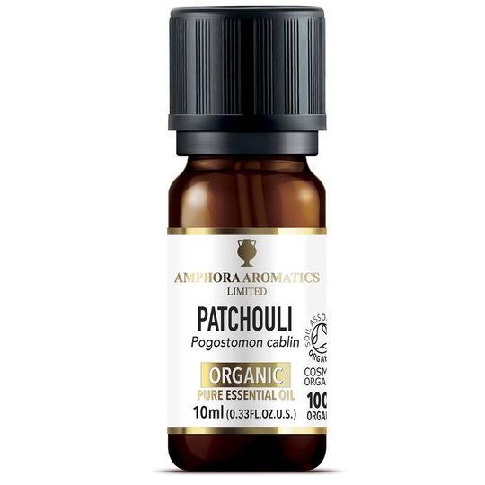 Amphora Aromatics Cosmos Organic Patchouli Essential Oil 10Ml
