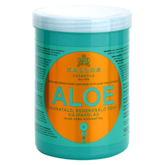 Kallos KJMN Hydrating Mask With Aloe Vera 1000 ml
