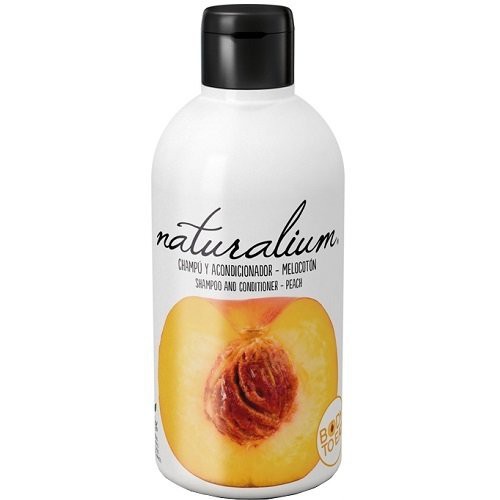 Naturalium Raspberry Fragrance Hair Shampoo and Conditioner Peach