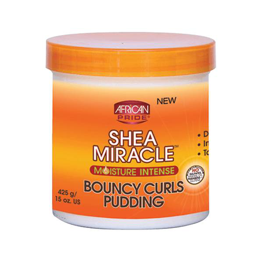 African Pride Shea Butter Miracle Bouncy Curls Pudding 15Oz / 425G