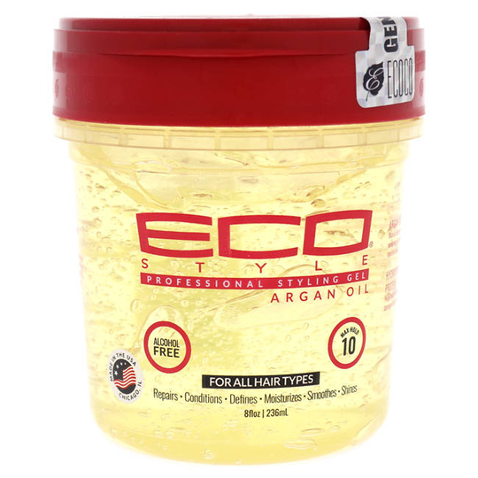 Eco Styling Gel Argan Oil 8Oz / 236Ml