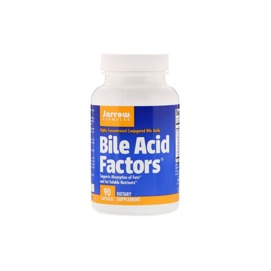 Jarrow Formulas, Bile Acid Factors, 90 Capsules