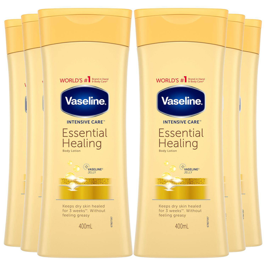 Vaseline Intensive Care Body Lotion Essential Healing 6 X 400Ml