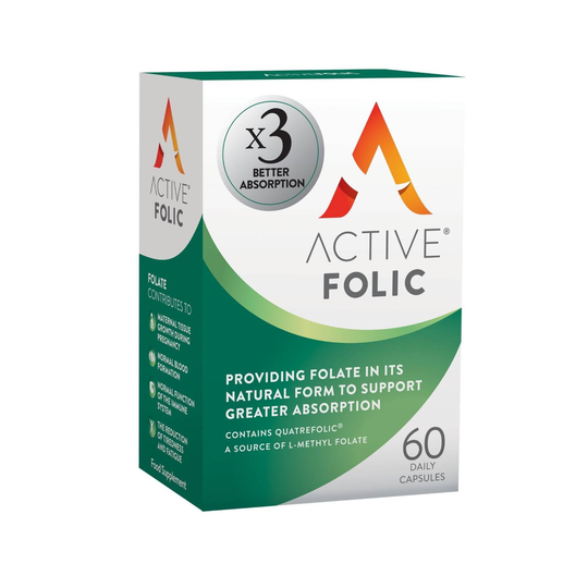 Active Folic, Folic Acid For Pregnancy 60 Capsules