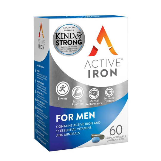 Active Iron For Men 60 Capsules