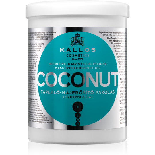 Kallos KJMN Nourishing Mask For Weak Hair 1000 ml