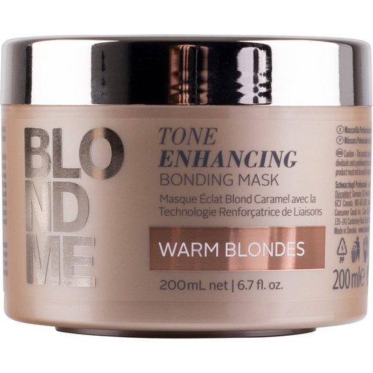 Schwarzkopf Blonde Me Tone Enhance Blond Caramel Mask 200ml
