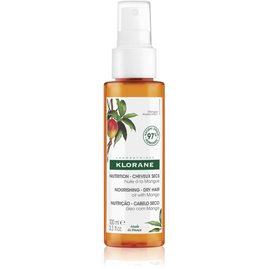 Klorane Mango Nourishing Hair Oil 100 ml