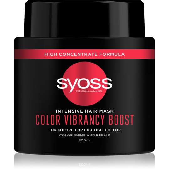 Syoss Color Boost Nourishing Hair Mask For Shiny Hair Color 500 ml