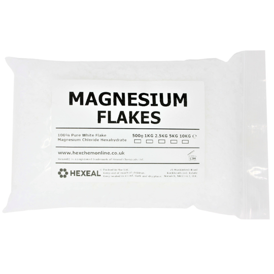 MAGNESIUM FLAKES | 2KG BAG | 100% Pure | Magnesium Chloride