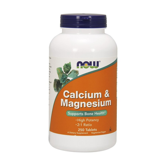NOW Foods Calcium & Magnesium, 250 tablets