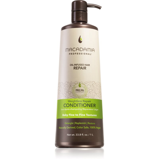 Macadamia Natural Oil Weightless Repair Lightweight Conditioner with Moisturizing Effect 1000 ml