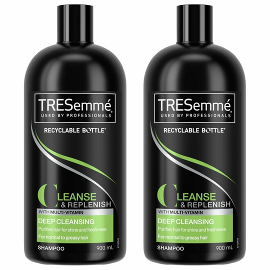 Tresemmé Cleanse & Replenish Deep Cleansing Shampoo 2 X 900Ml
