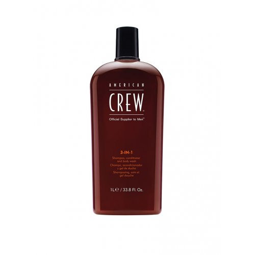 American Crew 3-in-1 Shampoo, Conditioner, Shower Gel 250ml
