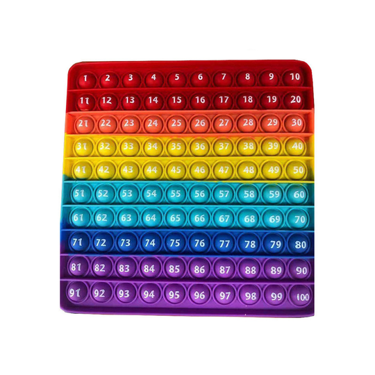 POPIT Toy Fidget Toys ADHD Stress Relief Hand number Game