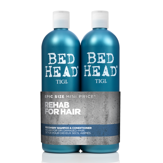 Bed Head By Tigi Urban Antidotes Recovery Shampoo And Conditioner For Dry Hair 2X750Ml