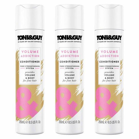 Toni & Guy Volume Addiction Conditioner 3 X 250Ml