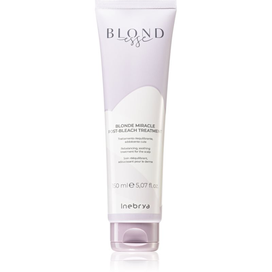 Inebrya BLONDesse Blonde Miracle Post-Bleach Treatment Regenerative And Soothing Care After Chemically Treated Hair 150 ml