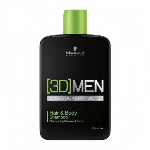 Schwarzkopf 3D Men Hair&Body Shampoo 250ml