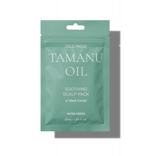 Rated Green Cold Press Tamanu Oil Soothing Scalp Pack W/ Blackcurrant - 5 Units