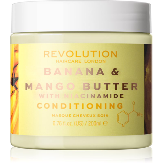 Revolution Haircare Hair Mask Banana & Mango Butter Intensive Treatment Mask for Hair 200 ml