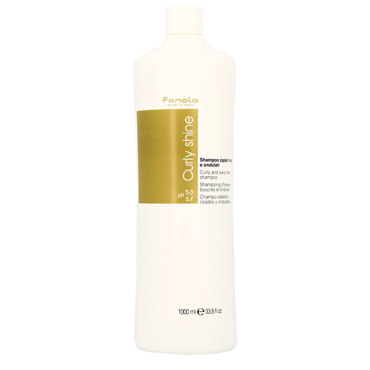 Fanola Curly Shine Curly And Wavy Hair Shampoo 1000Ml