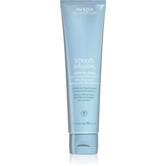 Aveda Smooth Infusion™ Perfectly Sleek™ Heat Styling Cream Blow-drying Anti-frizz Treatment for Unruly Hair To Treat Frizz 150 ml