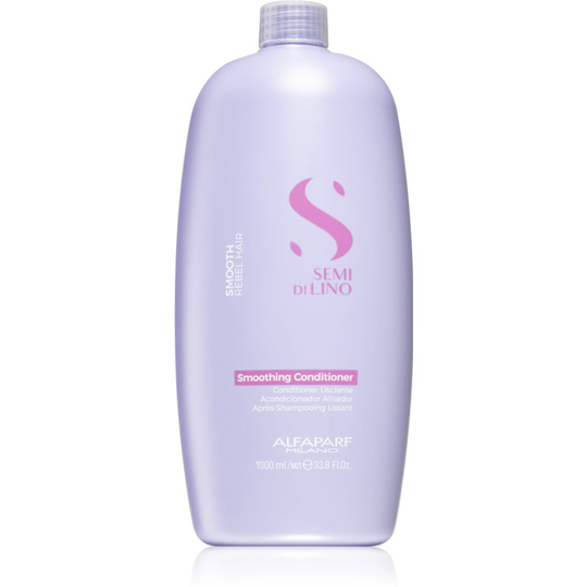 Alfaparf Milano Semi di Lino Smooth Smoothing Conditioner For Unruly And Frizzy Hair 1000 ml