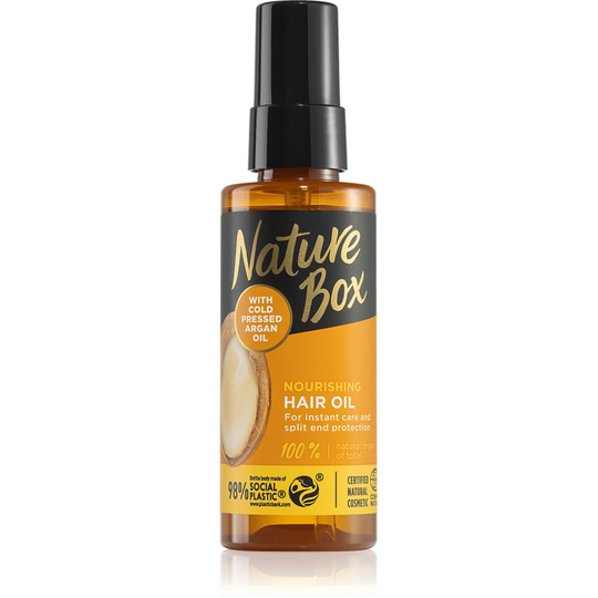 Nature Box Argan Nourishing Hair Oil With Argan Oil 70 ml