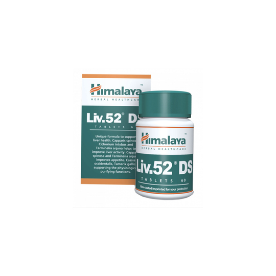 Himalaya Liv52 DS | Liver Detox & Cleanse (2X Strength)| 60 Caps