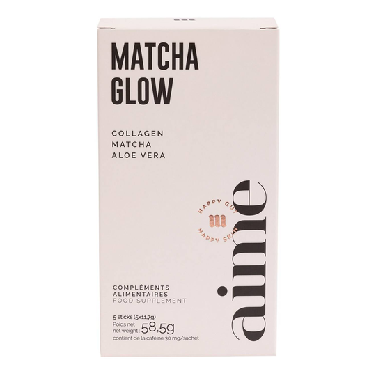 Aime Matcha Glow - Dietary Supplements 5 Sticks Of 11,7 G
