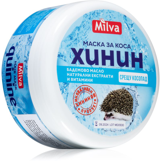 Milva Quinine Fortifying Mask for Weak Hair Prone to Falling Out 250 ml