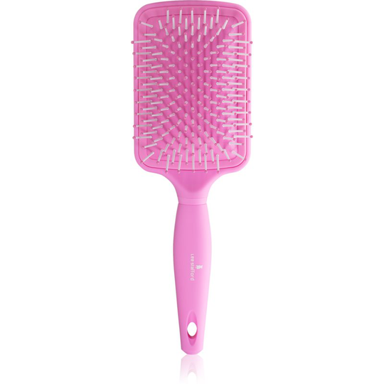 Lee Stafford Core Pink Brush for Shiny and Soft Hair Smooth & Polish Paddle Brush