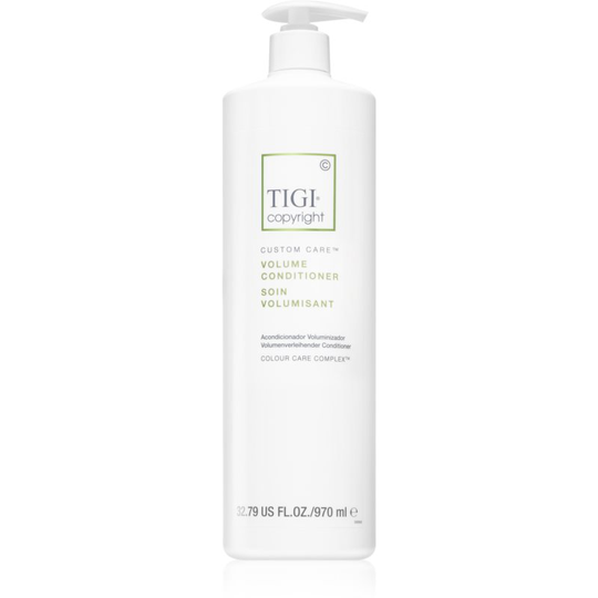 TIGI Copyright Volume Volume Condicioner For Fine Hair And Hair Without Volume 970 ml