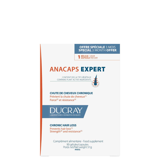 Ducray Anacaps Expert Chronic Hair Loss Capsules x90