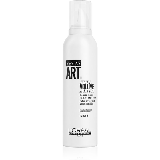 L'Oréal Professionnel Tecni.Art Full Volume Extra Strong Hold Fixation Mousse with Volume Effect 250 ml