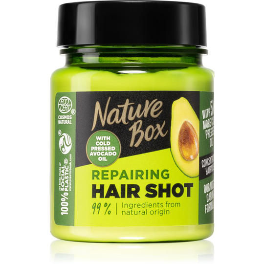 Nature Box Avocado Hair Shot Intense Regenerating Mask With Avocado for Dry Hair 60 ml