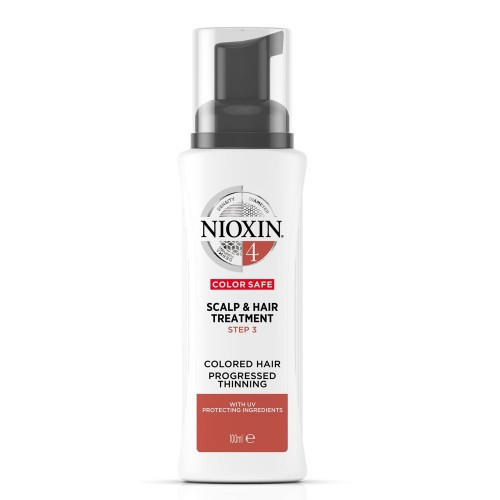 Nioxin SYS4 Scalp & Hair Treatment for Colored Hair with Progressed Thinning 100ml
