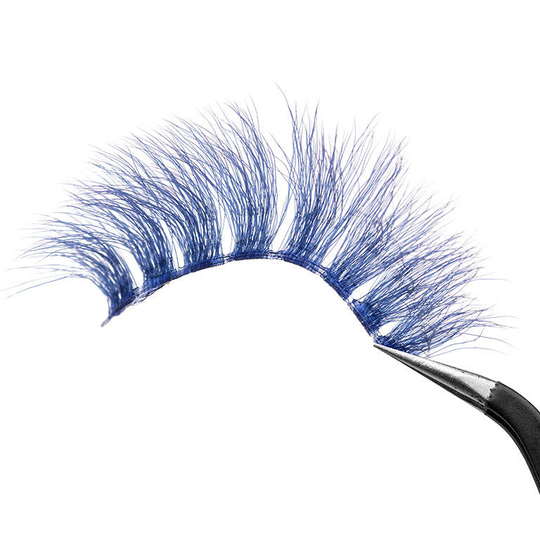 Glisten Cosmetics Indigo (Blue) - False Eyelashes